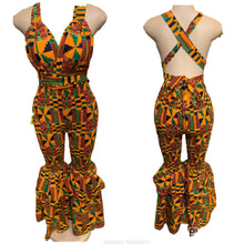 Load image into Gallery viewer, African Print Stretch Jumpsuits *New Prints*