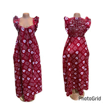 Load image into Gallery viewer, Ghana Lattice Maxi Dresses