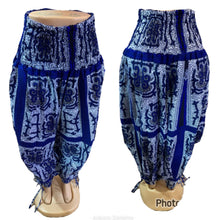Load image into Gallery viewer, African Print Cutout Harem Pants