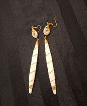 Load image into Gallery viewer, 'Milk &amp; Honey' Bone Earrings II