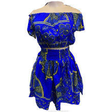 Load image into Gallery viewer, African Print Crop Top Sets