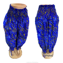 Load image into Gallery viewer, African Print Cutout Harem Pants