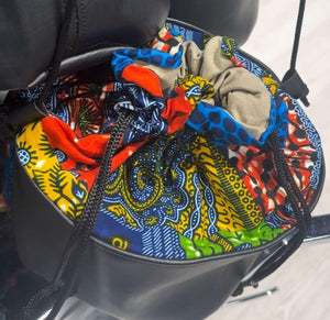 Ghanaian African Print Bucket Bag