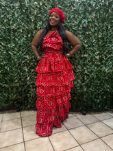 Load image into Gallery viewer, Ghana Multi-Layered Statement Dress