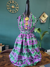 Load image into Gallery viewer, African Print Infinity Puff Dresses