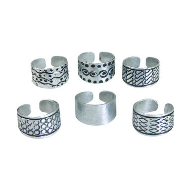 Kenyan Aluminum Adinkra Rings
