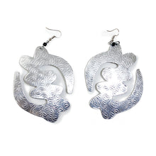 Load image into Gallery viewer, &#39;Gye Nyame&#39; Silver Earrings