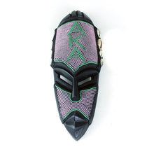 Load image into Gallery viewer, Beaded African Fang Masks - Divine 9 (Pre-Order)