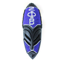 Load image into Gallery viewer, Beaded African Fang Masks - Divine 9 (Pre-Order)