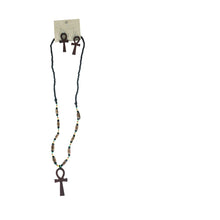 Load image into Gallery viewer, Pan African Ankh Necklace Sets