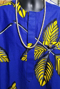 Ethiopian Pewter & Brass Necklace