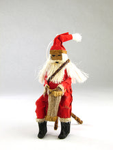 Load image into Gallery viewer, Holiday Ornament: Santa Claus Drummer
