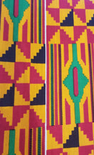 Load image into Gallery viewer, &#39;Serwa&#39; Kente Print Fabric (6 yds)