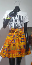 Load image into Gallery viewer, Kente Print Mini Skirts