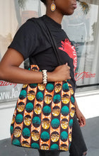 Load image into Gallery viewer, Ankara Print Tote Bag - Large