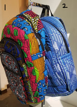 Load image into Gallery viewer, African Print Backpack - Large