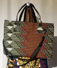 Load image into Gallery viewer, African Print Laptop Tote Bag