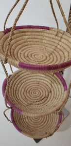 Handwoven 3-Tier Walawa Basket