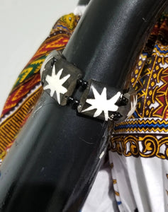 Batik Bone Elastic Bracelet