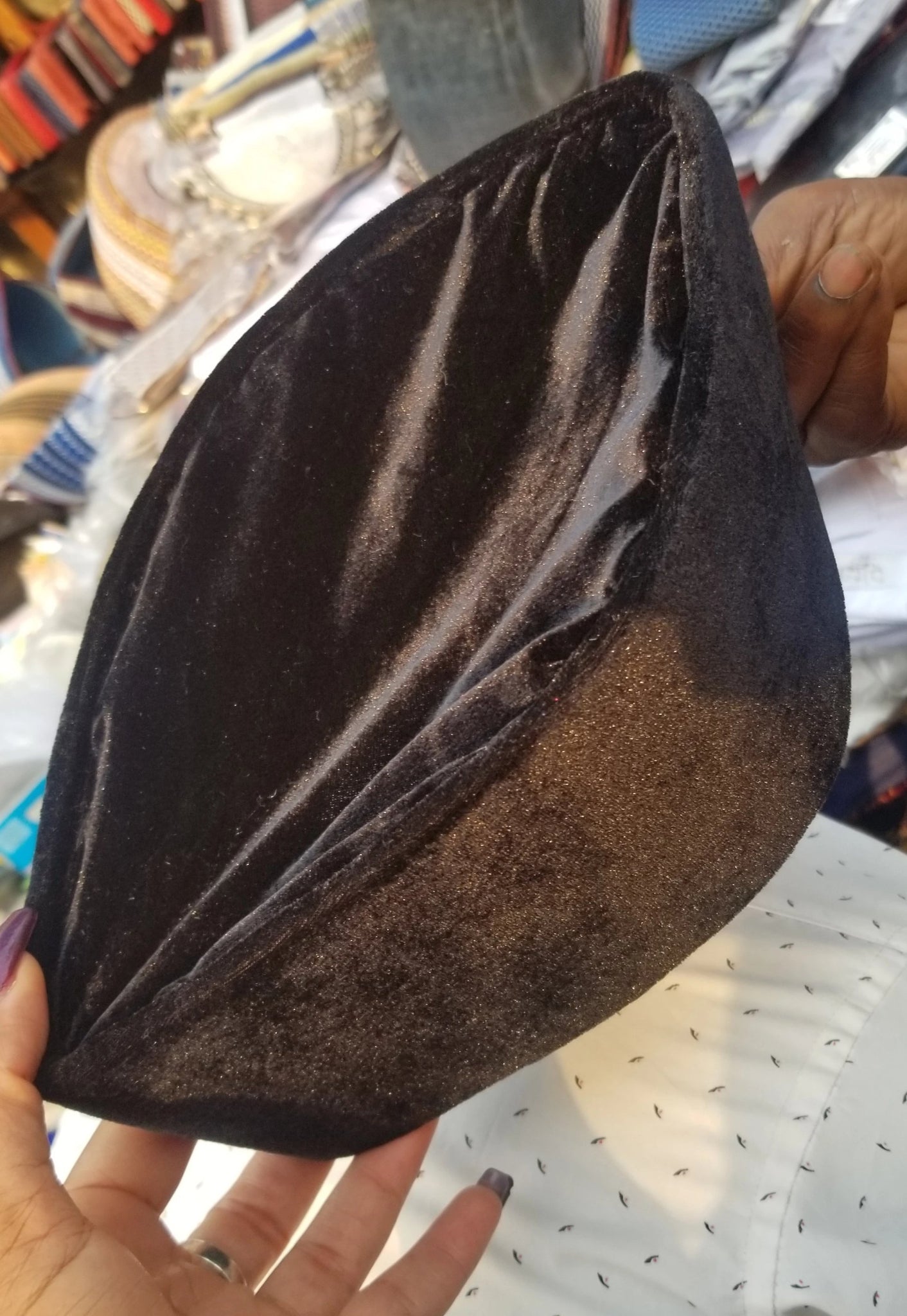 Black Velvet Kufi (African Cap) – Ankara Delights