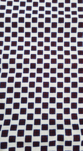 Checkerboard Ankara Fabric (2 yds)