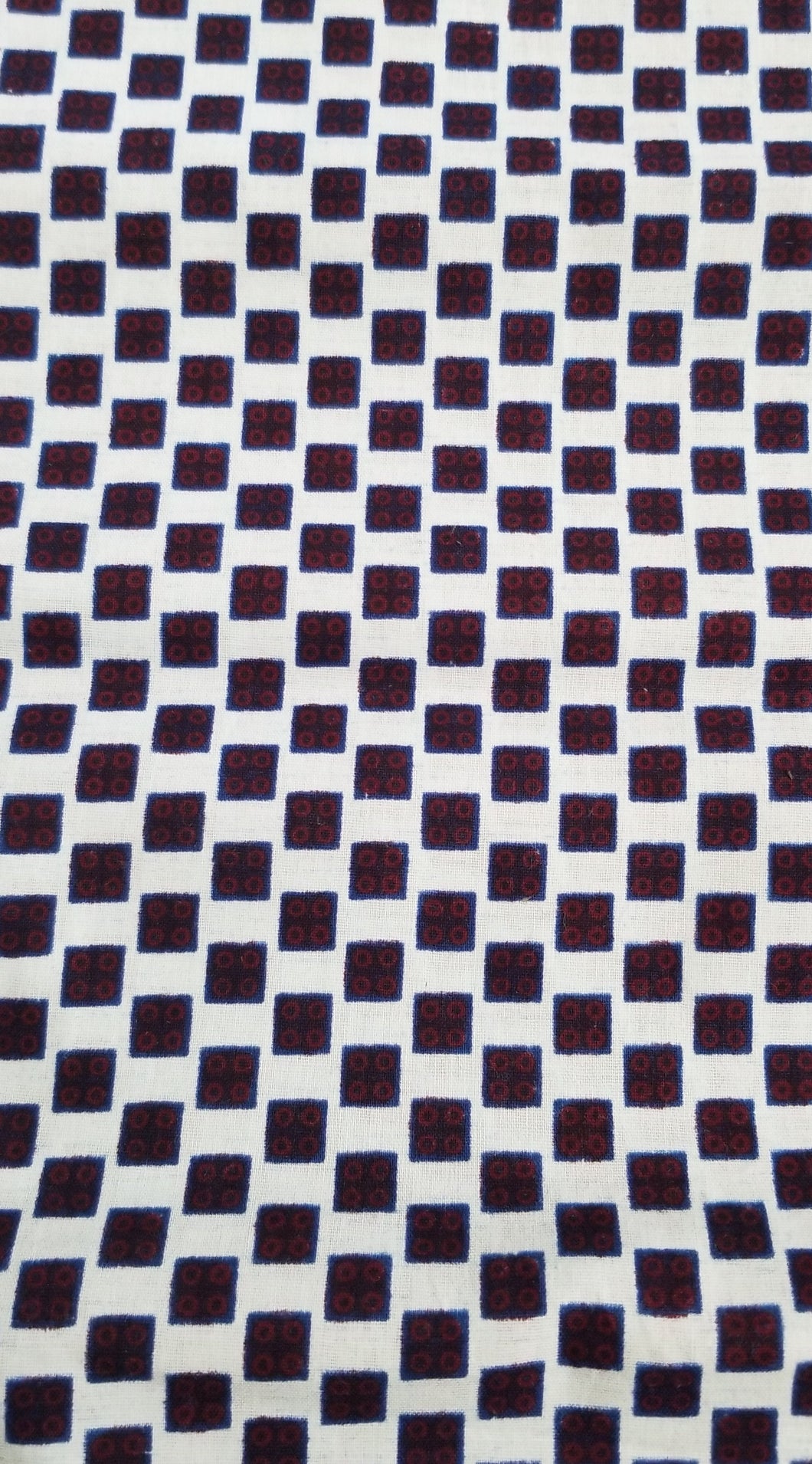 Checkerboard Ankara Fabric (2 yds)