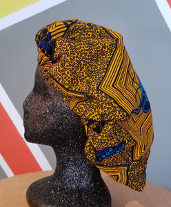 Satin-Lined Ankara Bonnets