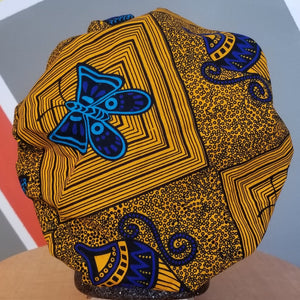 Satin-Lined Ankara Bonnets