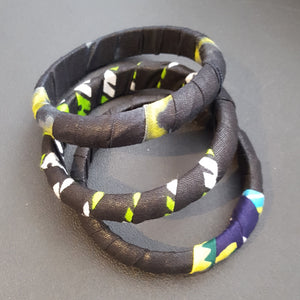 Kitenge (Ankara) Bracelets (Sets of 3)