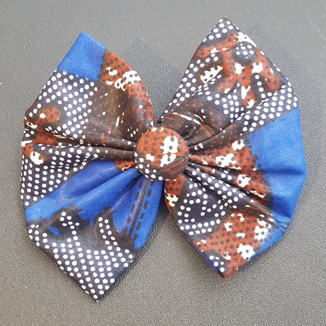 Ankara (Kitenge) Hair Bow Clips