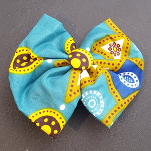 Ankara (Kitenge) Hair Bow Clips