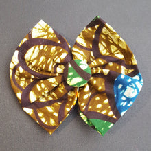 Load image into Gallery viewer, Ankara (Kitenge) Hair Bow Clips