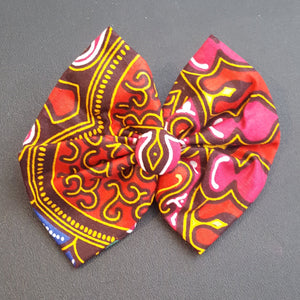 Ankara (Kitenge) Hair Bow Clips