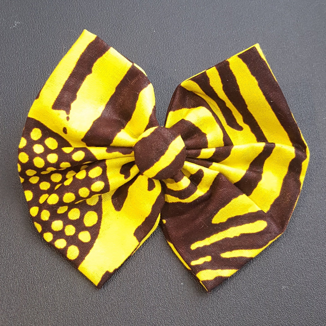 Ankara (Kitenge) Hair Bow Clips
