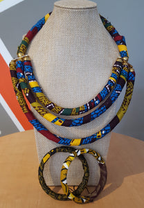 Ankara 3-Row Necklace Sets