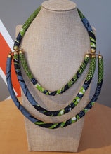 Load image into Gallery viewer, Ankara 3-Row Necklaces