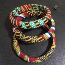 Load image into Gallery viewer, Kitenge (Ankara) Bracelets (Sets of 3)