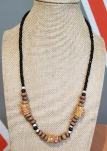 Unisex Trade Bead Necklace