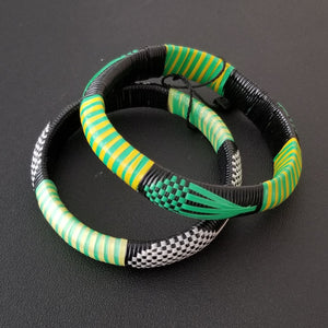 Tuareg Recycled Plastic Bracelet Sets - Small