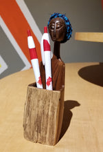 Load image into Gallery viewer, Mozambican Lady Pencil Holder Cup