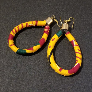Kitenge (Ankara) Teardrop Earrings