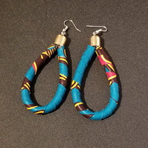 Kitenge (Ankara) Teardrop Earrings