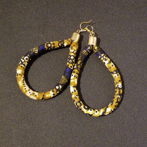 Kitenge (Ankara) Teardrop Earrings