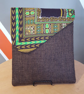 Dashiki Print Clutch/Crossbody Bag