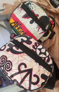 African Print Waist Bags