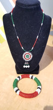 Load image into Gallery viewer, Ghanaian &#39;Trade Bead&#39; Glass Necklace