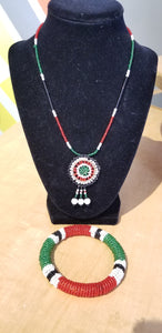 Ghanaian 'Trade Bead' Glass Necklace