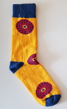 Load image into Gallery viewer, Unisex Ankara Circle Print Socks