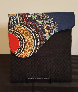 Dashiki Print Clutch/Crossbody Bag