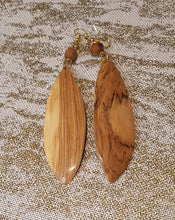 Load image into Gallery viewer, Kenyan African Wood Earrings